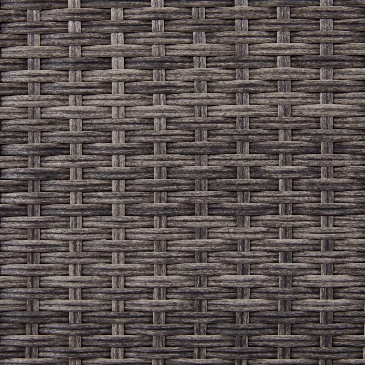 KOMPLET MEBLI TARASOWYCH FIDA - szary, Modern, tworzywo sztuczne/metal (196/236cm) - Bessagi Garden