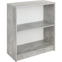 Regal 4-you New Yur01, Siva, Bela - barve kroma/siva, Moderno, umetna masa/leseni material (74/85,5/34,6cm) - Mömax