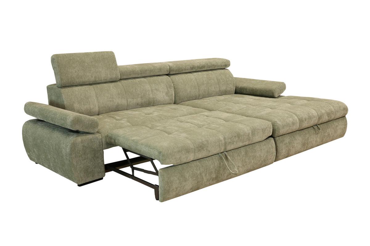 Kutna Garnitura Vegas - crna, Design, drvo/tekstil (294/173cm) - Modern Living