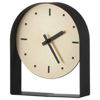 Stoni Sat Oler - zlatna/crna, Moderno, metal/plastika (15/18/4,5cm) - Mömax