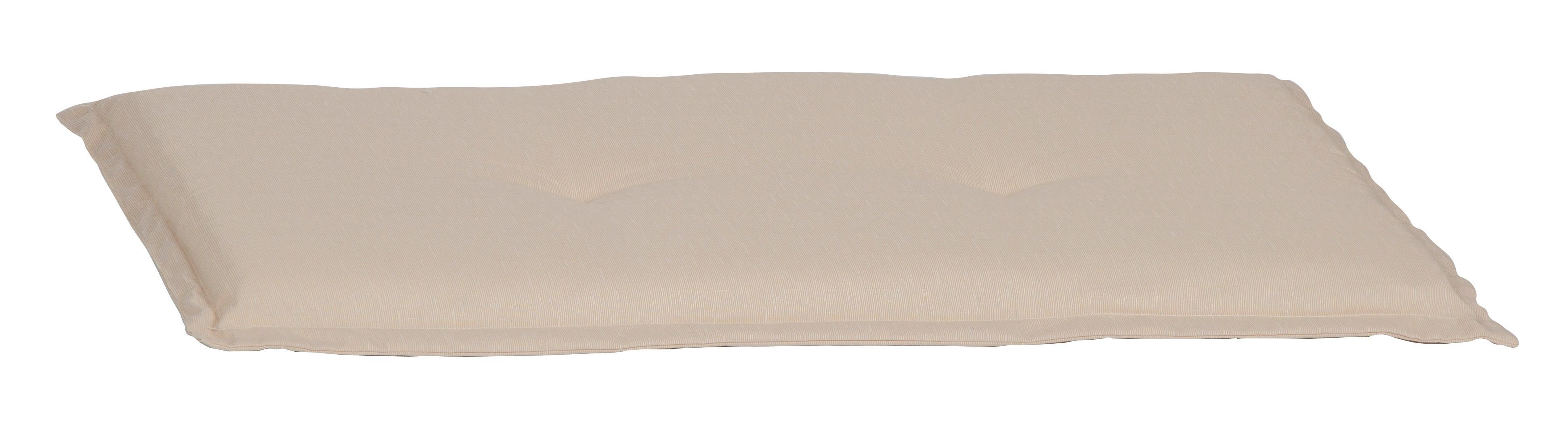 Bankauflage Ascot ca. 120x45 cm Beige - Beige, Basics, Textil (120/45/7cm) - Gardenson