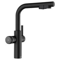 Küchenarmatur 527924 Schwarz - Schwarz, MODERN, Metall (33,8cm) - Blanco