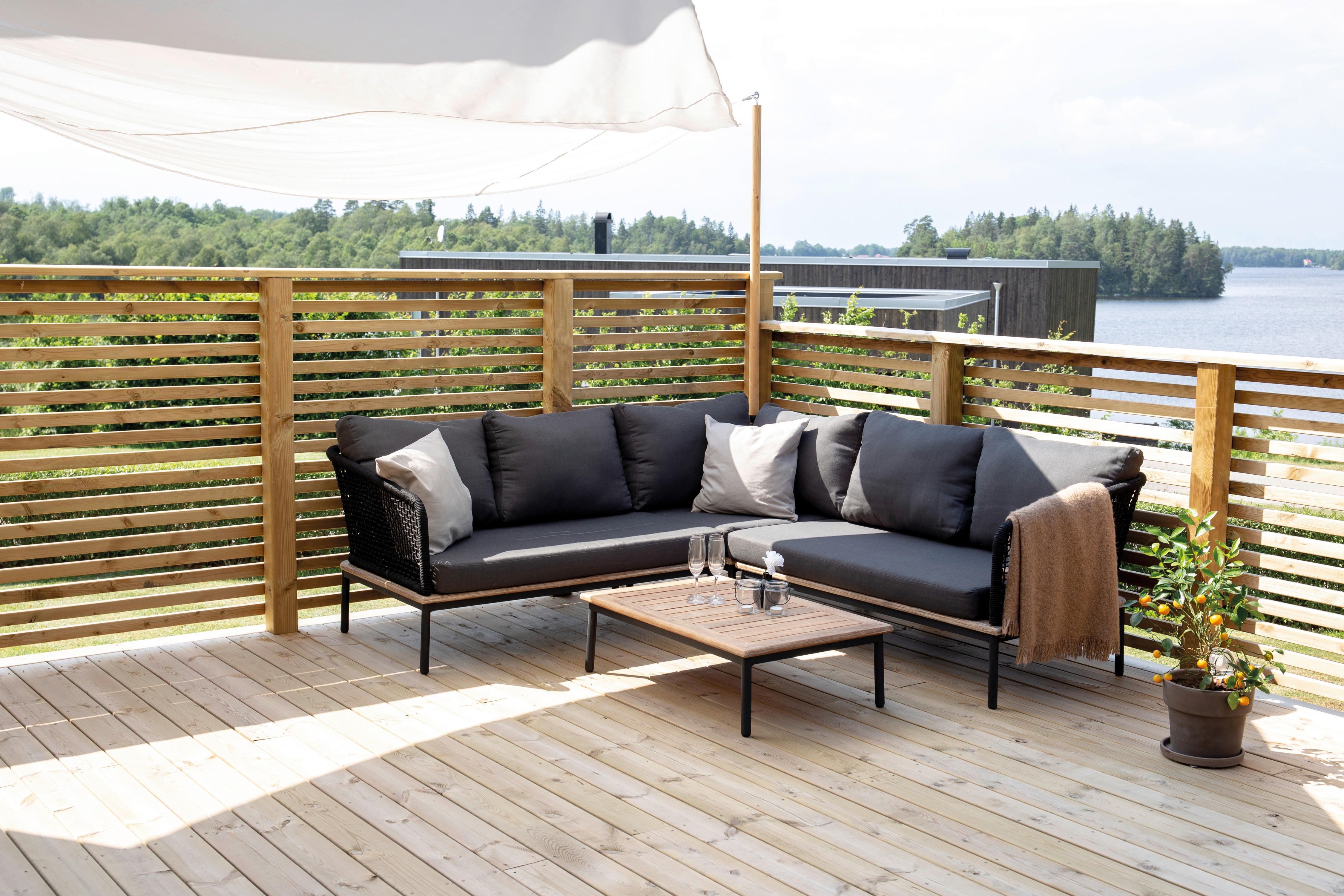 Bintliff 6 seater corner sofa set hotsell