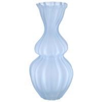 Vase Bubble Blossom I Hellblau - Hellblau, Design, Glas (14/30cm) - Mömax