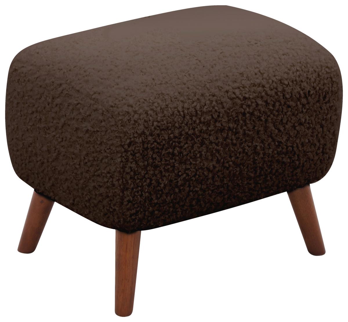 Fotelj Savoy, Rjava - rjava/barve kostanja, Design, kovina/tekstil (90/98/88cm) - Livetastic