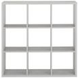 Raumteiler In Schneeeiche - Eichefarben, MODERN, Holzwerkstoff/Kunststoff (107/107/33cm) - MÖMAX modern living