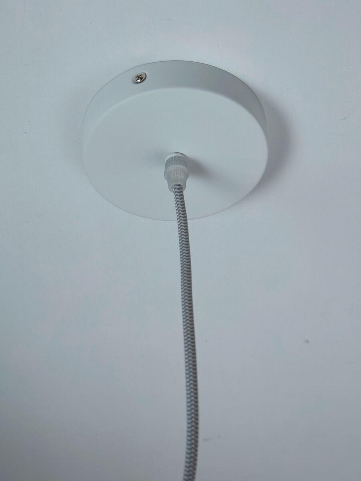 LAMPA WISZĄCA BOLOGNA - biały, Trend, szkło (35/23cm) - It's about Romi