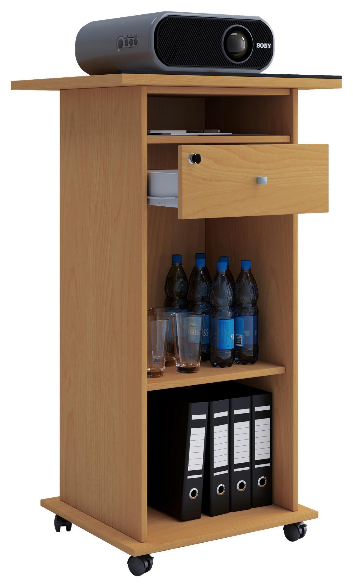 Stoječi Pult Neta, Bukev - barve bukve, Moderno, leseni material (60/50/108,3cm) - MID.YOU