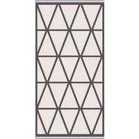 Flachwebeteppich Phoenix 1 in Anthrazit ca. 80x150cm - Anthrazit/Silberfarben, Modern, Textil (80/150cm) - Modern Living