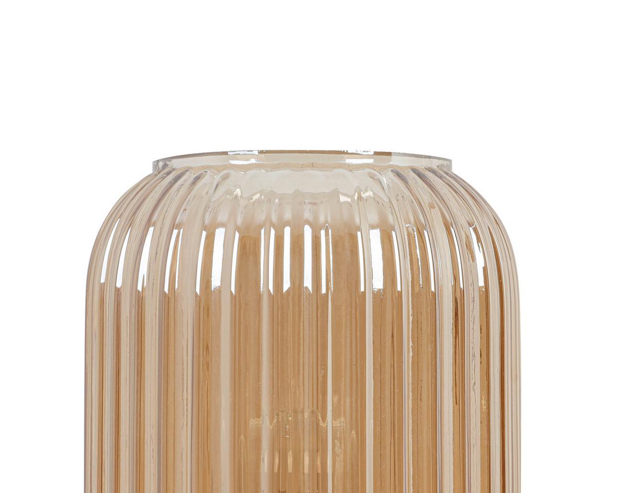 Tischleuchte Exi Messingfarben max. 25 Watt - Messingfarben, MODERN, Glas/Kunststoff (14/24cm) - Mömax