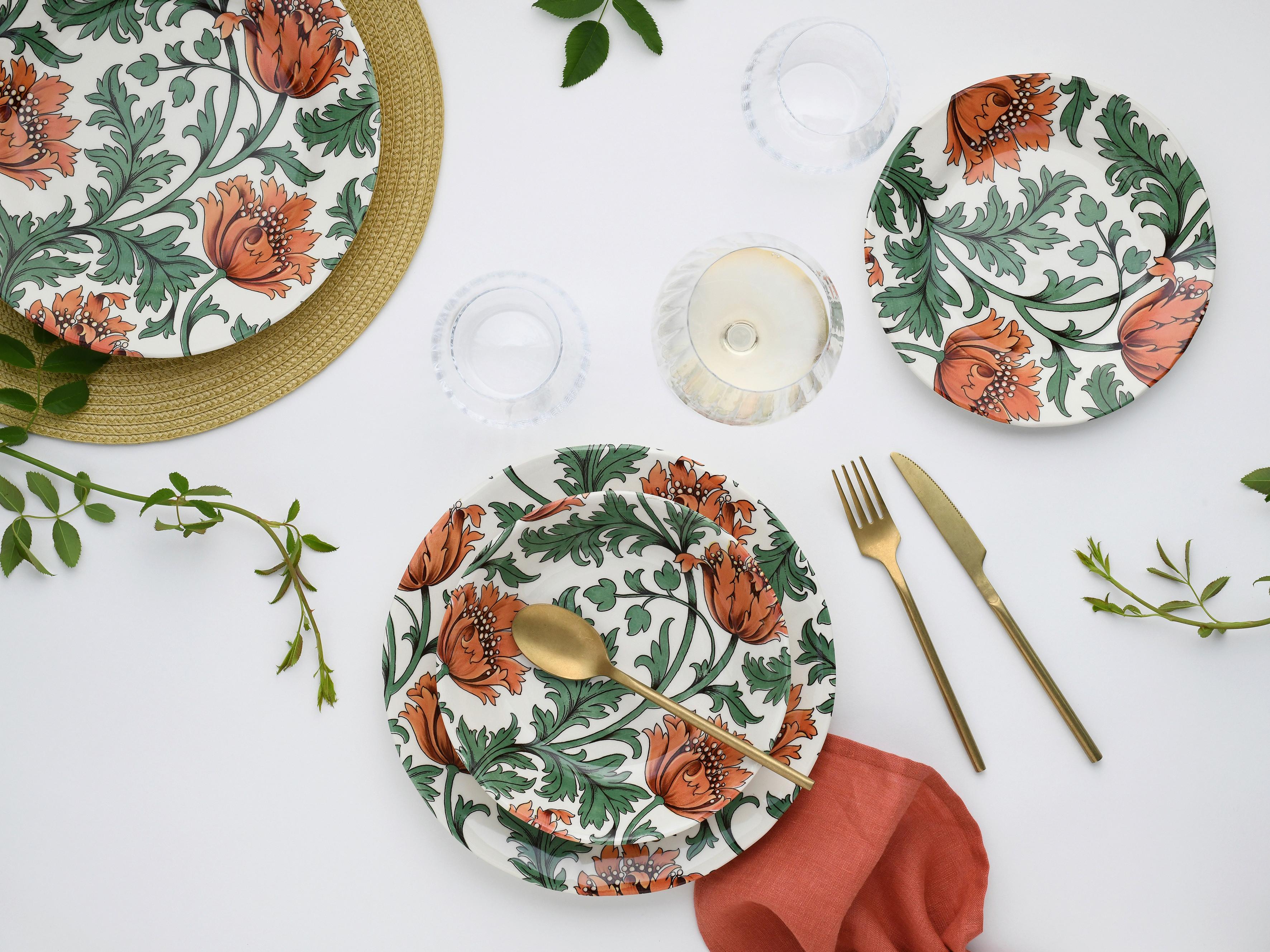 Jedilni Servis Florentina, 12-Delni - večbarvno, Basics, keramika - Creatable