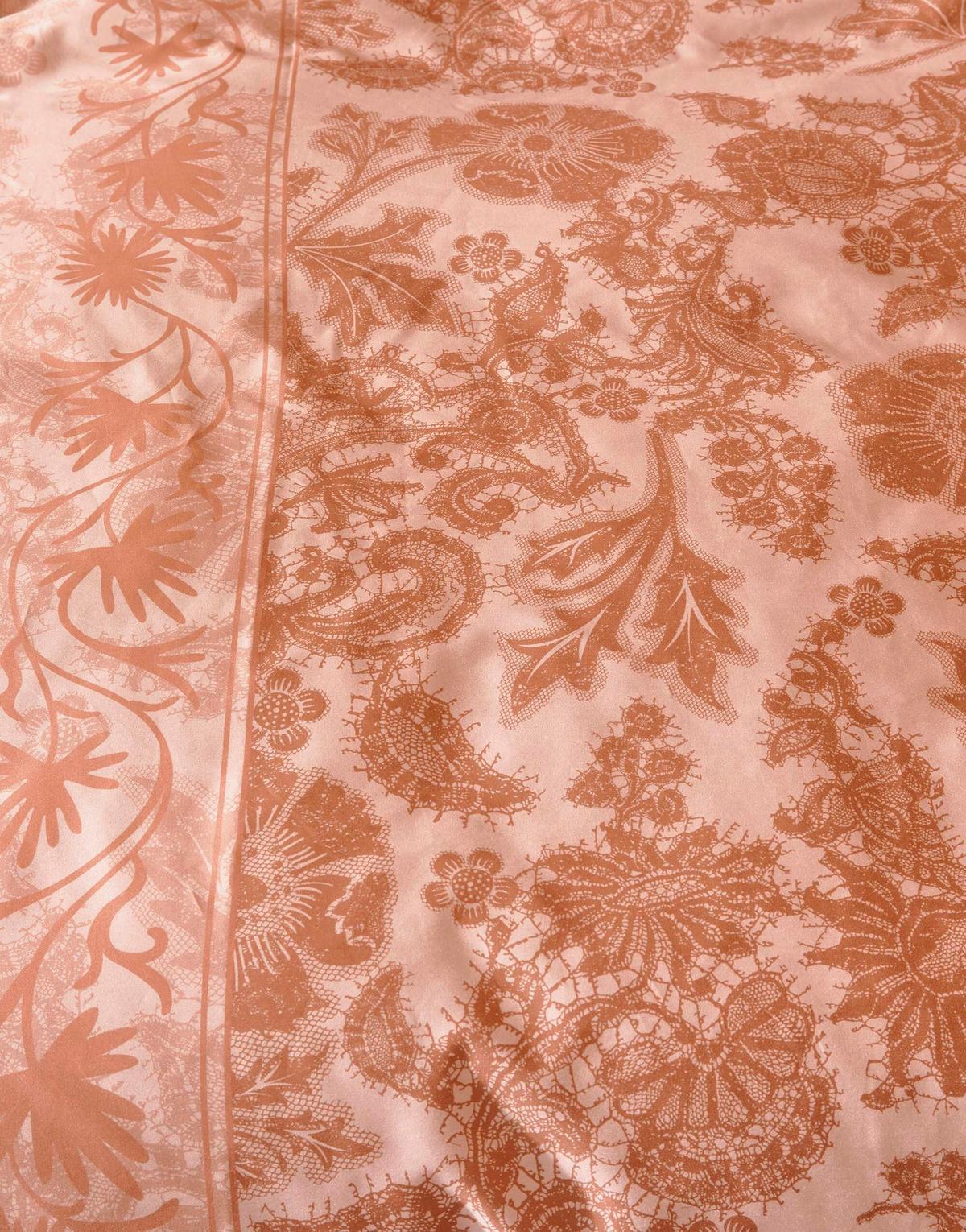 POŚCIEL MAERE - jaskrawy róż, Basics, tkanina (135/200cm) - Essenza