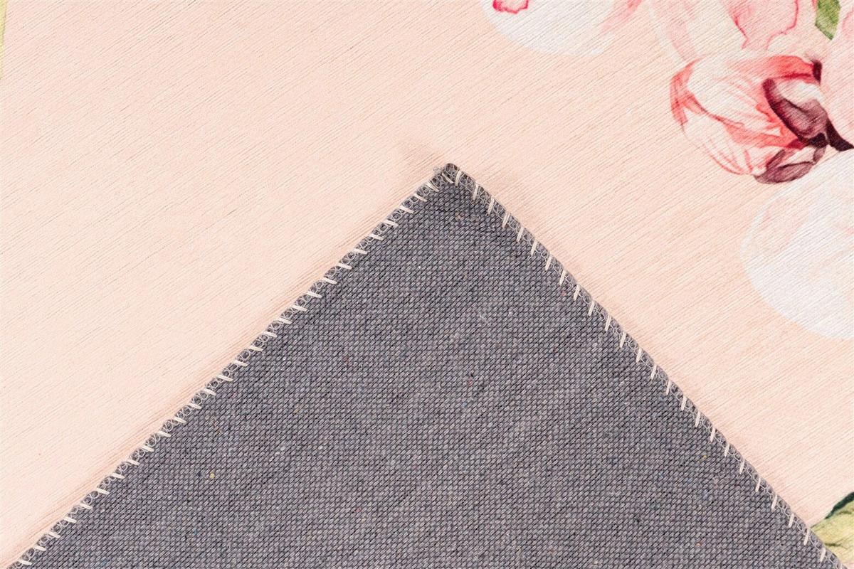 Flachwebeteppich Blossom 125 Multi/creme 80x150 - Multicolor/Creme, Basics, Textil (80/150cm) - Kayoom