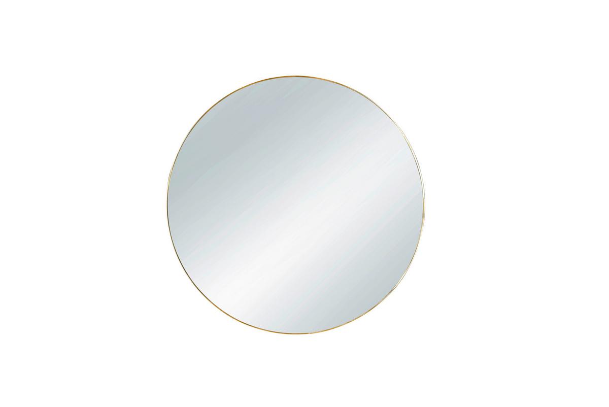 Wandspiegel Esra Goldfarben - Goldfarben, Modern, Glas/Metall (50cm) - Mömax