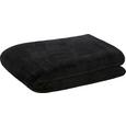 Kuscheldecke Kuschelix in Schwarz - Schwarz, Textil (140/200cm)