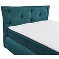 Boxspringbett in Petrol ca. 180x200 cm inkl. Topper - Petrol, KONVENTIONELL, Holzwerkstoff/Kunststoff (180/200cm) - Livetastic Boxspringbett in Petrol ca. 180x200 cm inkl. Topper - Petrol, KONVENTIONELL, Holzwerkstoff/Kunststoff (180/200cm) - Livetastic