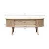 SOFFBORD SKANDY II - naturfärgad, Klassisk, trämaterial/trä (100/50/40cm) - Premium Living