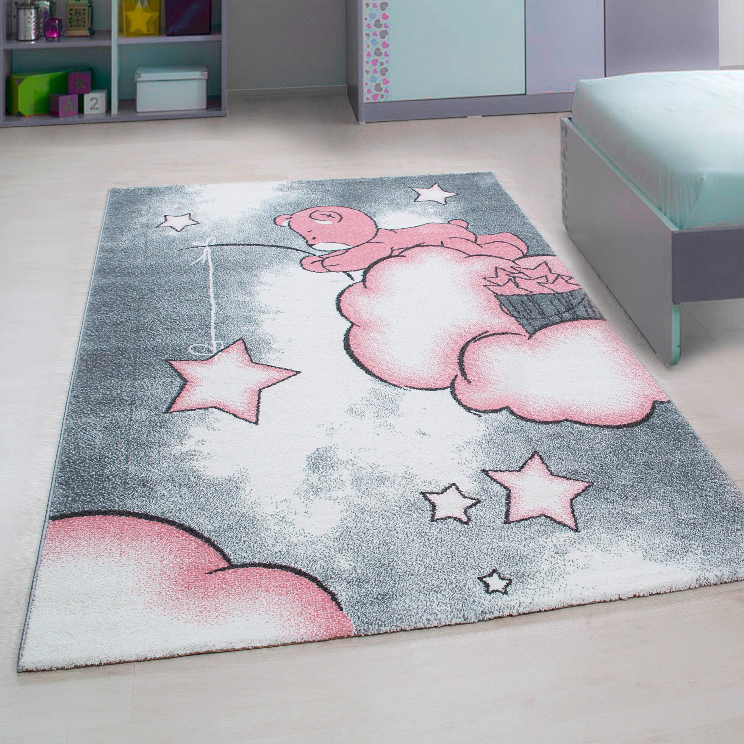 Kinderteppich Kids Pink ca. 200x290cm - Pink, Trend, Textil (200/290cm) - Ben'n'jen