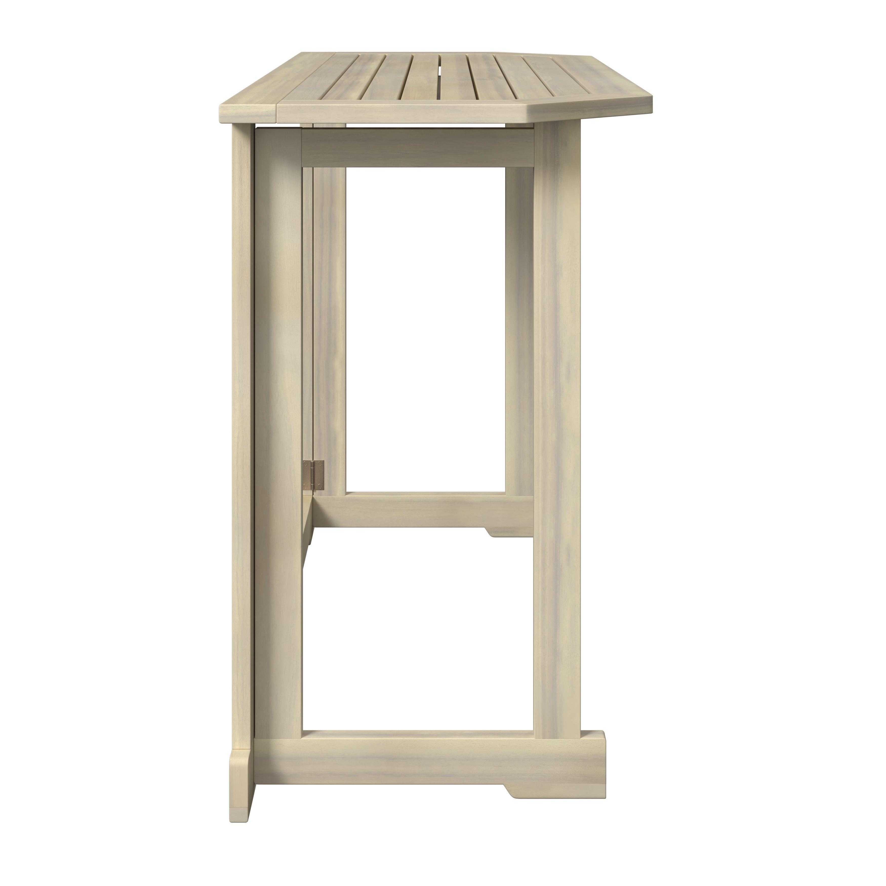 UTEMÖBLER SET KARO - akaciefärgad, Natur, trä (46/99,5/75,5cm) - Mömax