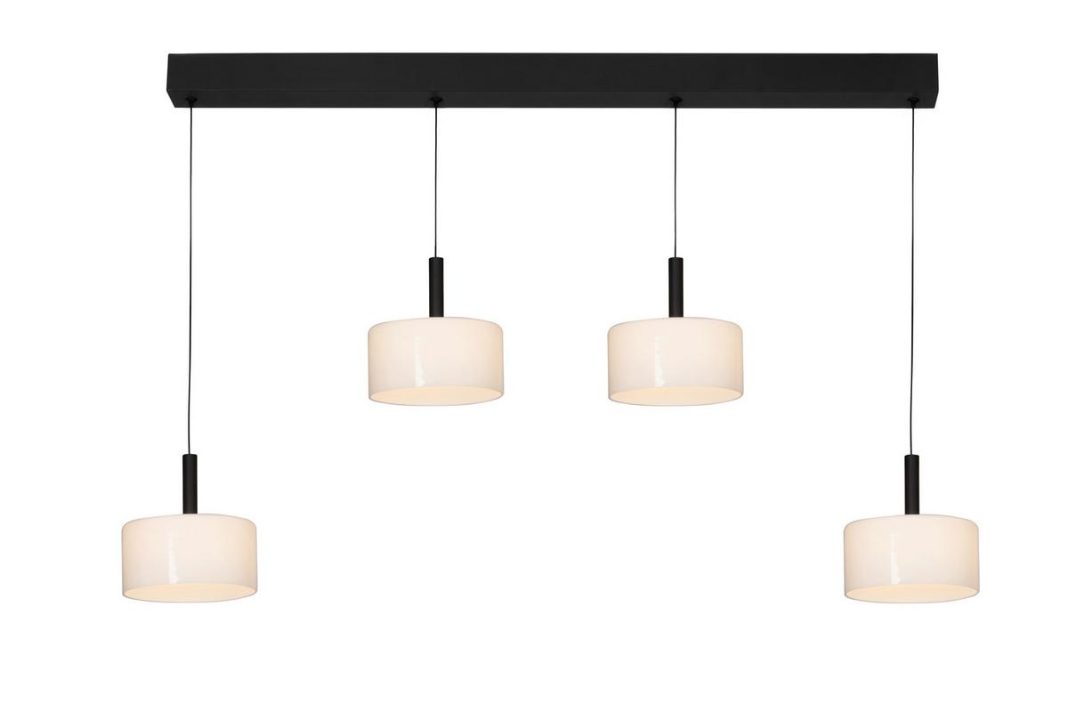 LAMPA WISZĄCA LED PHILADELPHIA *DK* - biały, Design, metal/szkło (134/20/160cm) - Dieter Knoll