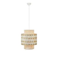 Hängeleuchte Ano Pendant Beige max. 40 Watt - Beige, Basics, Naturmaterialien (45/45/52cm) - Markslöjd