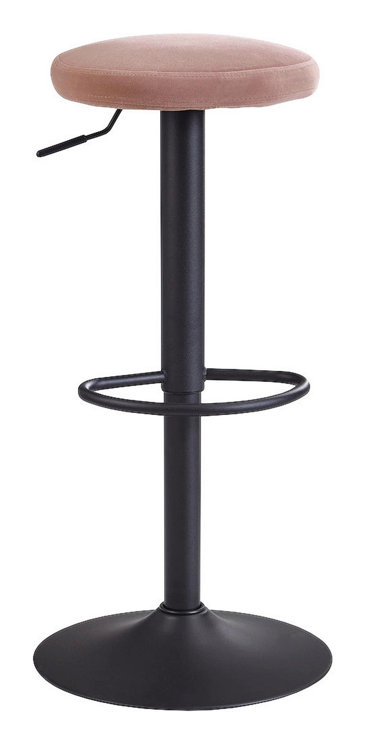 Bárszék Mid.you - fekete/rózsaszín, Modern, textil/fém (40/79/40cm) - MID.YOU