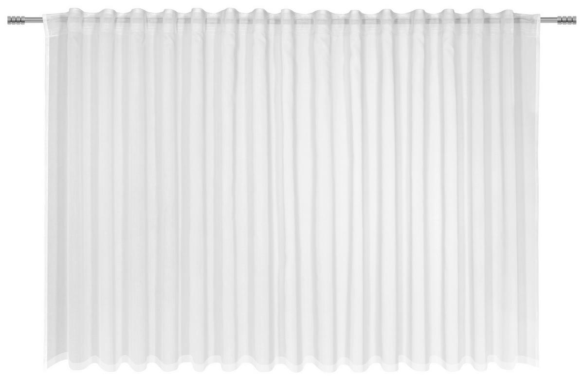 Vitrázsfüggöny Leo Store 300/145 - natúr, Konventionell, textil (300/145cm) - Premium Living