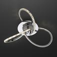 Deckenleuchte Arlo mit Led - Chromfarben, MODERN, Metall (50/11cm) - Modern Living Deckenleuchte Arlo mit Led - Chromfarben, MODERN, Metall (50/11cm) - Modern Living