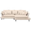 Kutna Garnitura Monte - prirodne boje/bež, Moderno, tekstil/drvo (283/181cm) - Premium Living