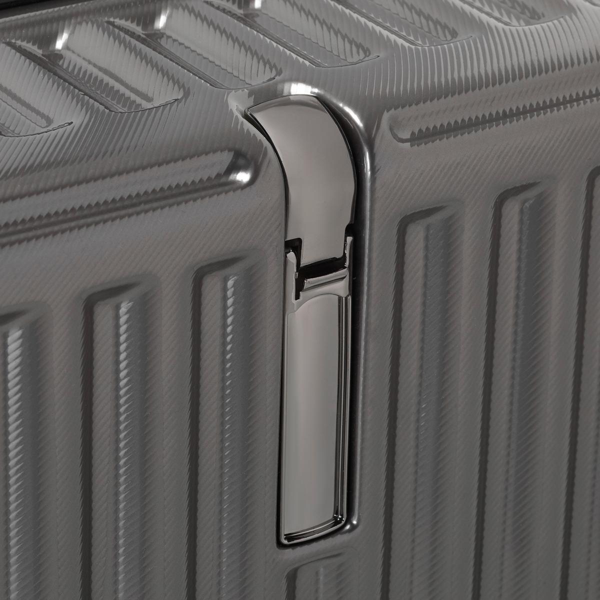 Reisekofferset Palermo Dunkelgrau, 3-tlg. - Dunkelgrau, KONVENTIONELL, Kunststoff - Mömax