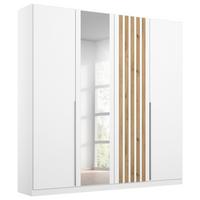 Ormar S Klasičnim Vratima Lamella - bijela/hrast Artisan, Moderno, drvni materijal/metal (181/210/54cm) - Modern Living