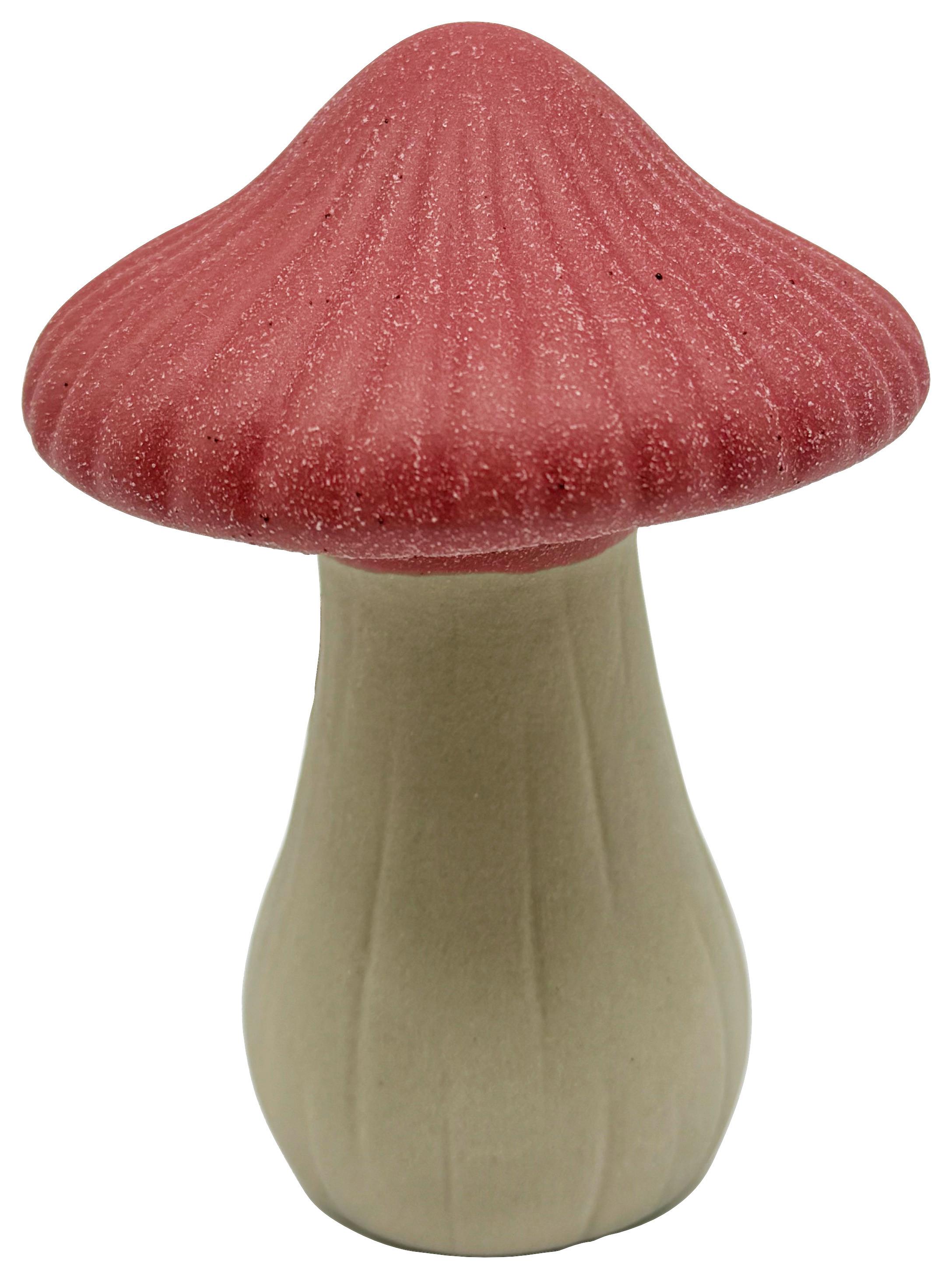 Dekor Gomba Luigi - barna, Konventionell, kerámia (8/12cm) - Mömax