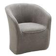 Sessel in Braun/grau - Braun/Grau, MODERN, Holzwerkstoff/Textil (72/77/72cm) - MÖMAX modern living