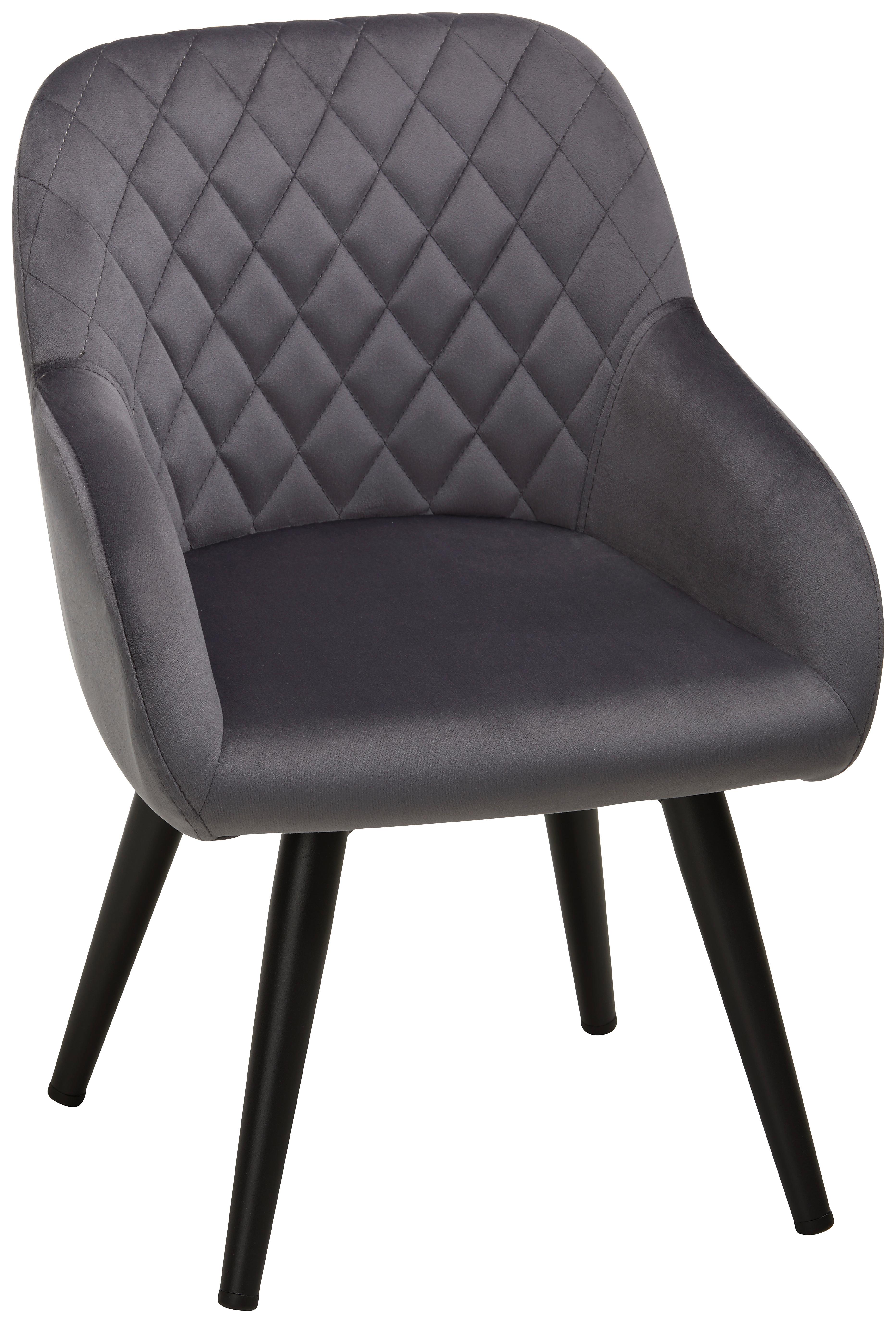 Kinderstuhl in Grau - Grau, KONVENTIONELL, Holz/Textil (32/55/33cm) - Mömax