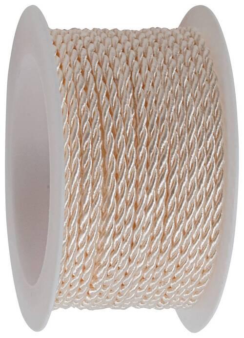 Geschenkband Sophie in Creme ca. 5m - Creme, Basics, Textil (0,2/500cm) - Modern Living