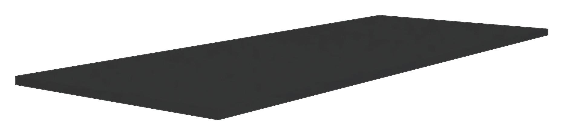 Oberplatte Unit in Anthrazit - Anthrazit, MODERN, Holzwerkstoff (137/42/1,6cm) - Based