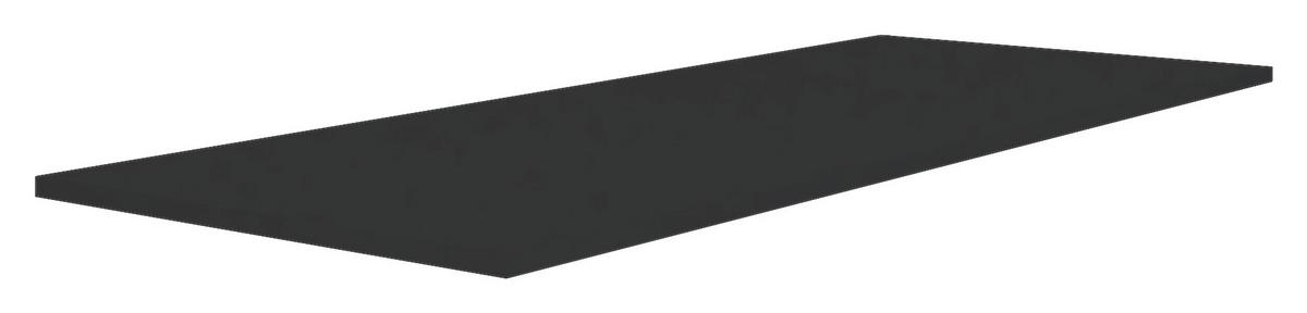 Oberplatte Unit in Anthrazit - Anthrazit, MODERN, Holzwerkstoff (137/42/1,6cm) - Based