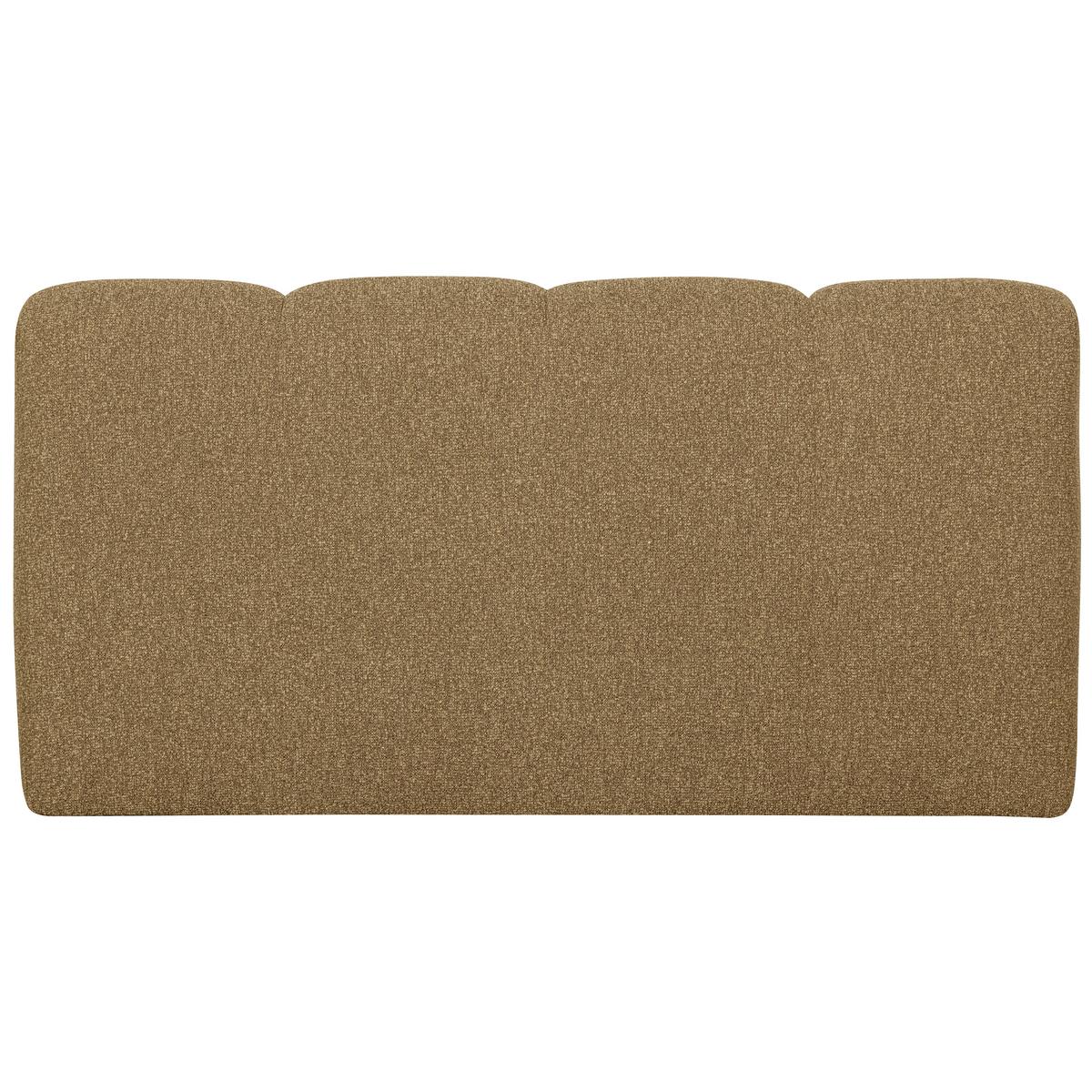 Sitzbank Mojo Dunkelgelb B: 164cm - Dunkelgelb/Schwarz, MODERN, Kunststoff/Textil (164/83/73cm) - Livetastic