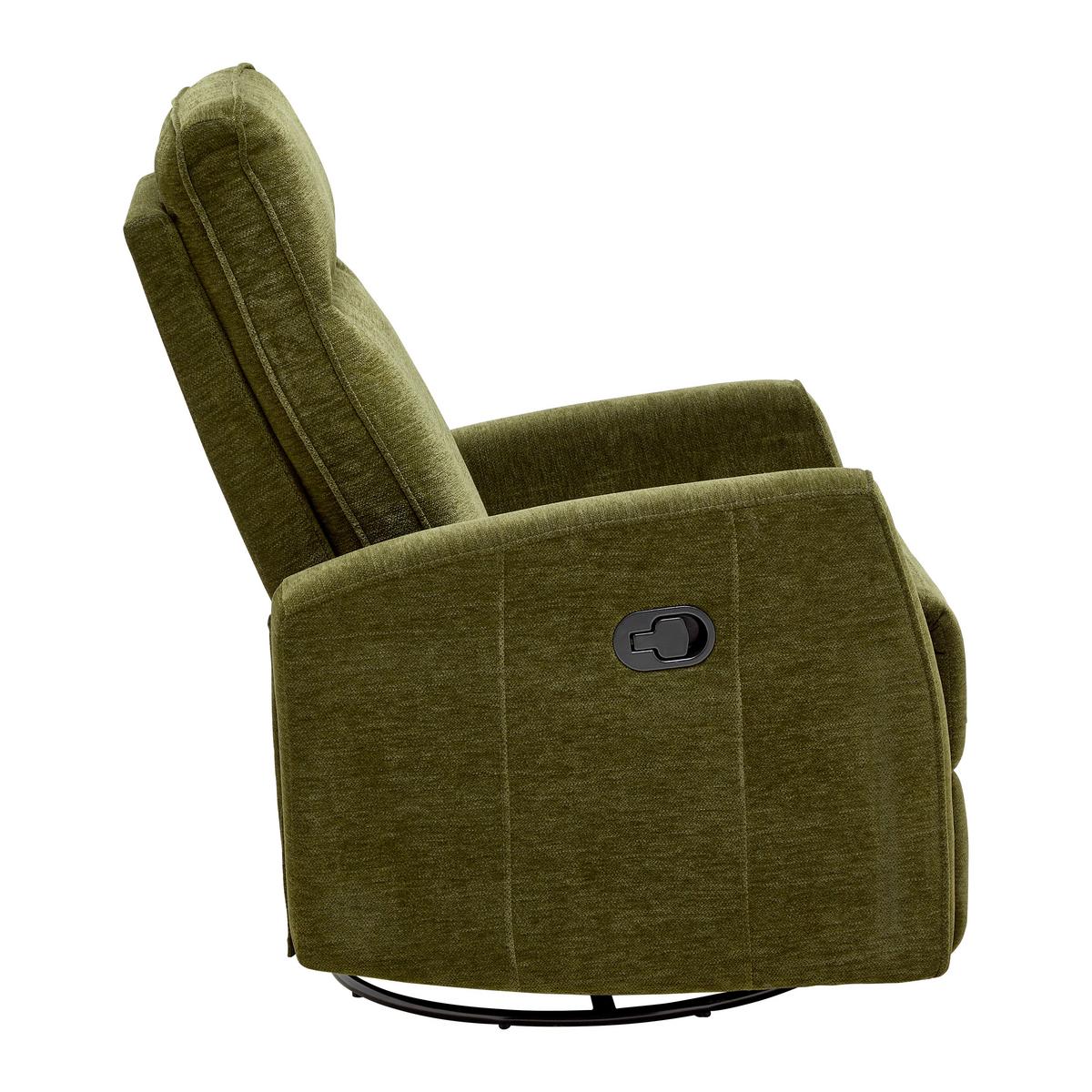 Relaxsessel Melinda Grün - Schwarz/Grün, KONVENTIONELL, Holz/Kunststoff (76/103/96cm) - Mömax