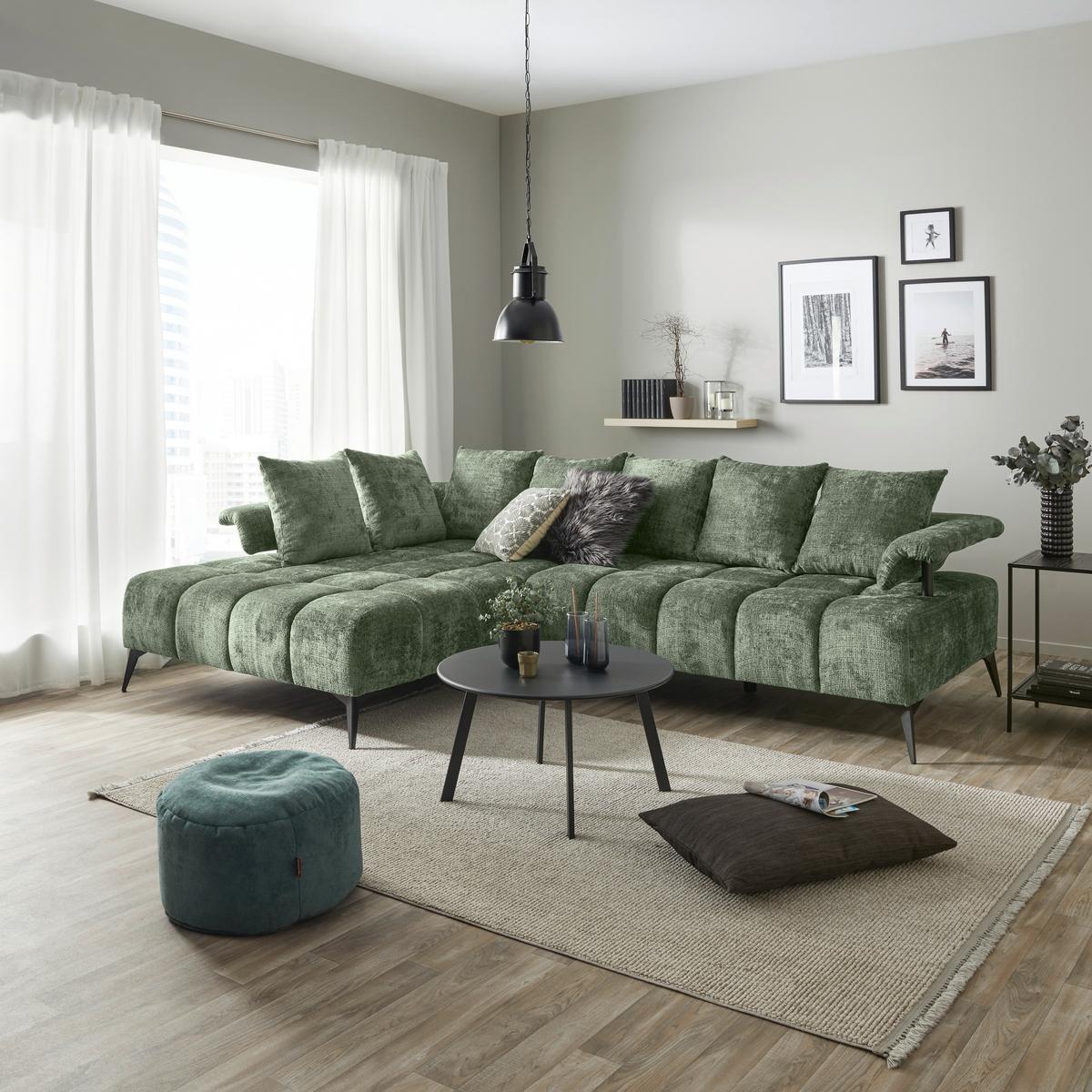 Coltar VANESSA NEW - verde mentă, Modern, textil (200/297cm) - Modern Living