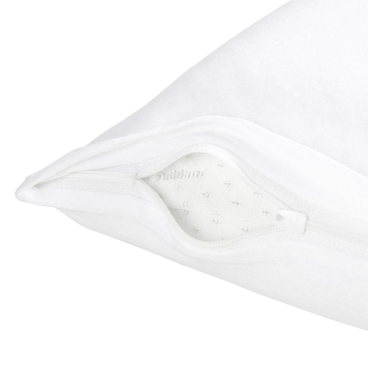 Husă de pernă Felix - argintiu/alb, Konventionell, textil (28/44cm) - Modern Living