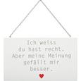 Dekoschild Reimi Weiß/Grau/Rot - Rot/Weiß, MODERN, Holzwerkstoff/Metall (23,2/13,5/0,5cm) - Mömax modern living Dekoschild Reimi Weiß/Grau/Rot - Rot/Weiß, MODERN, Holzwerkstoff/Metall (23,2/13,5/0,5cm) - Mömax modern living