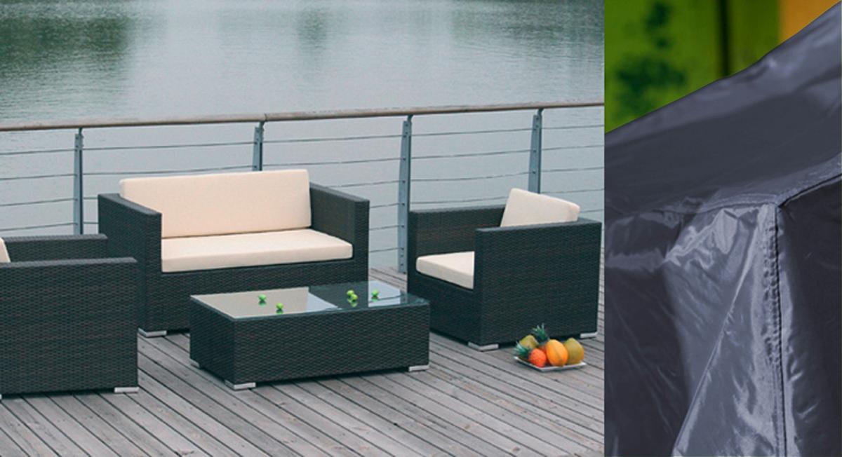 Zaščitna Prevleka Air, 205x150x85cm, Antracit - antracit, Basics, tekstil (205/150/85cm)