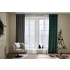 GARDINLÄNGD VIOLA - antracit, Klassisk, textil (140/245cm) - Premium Living