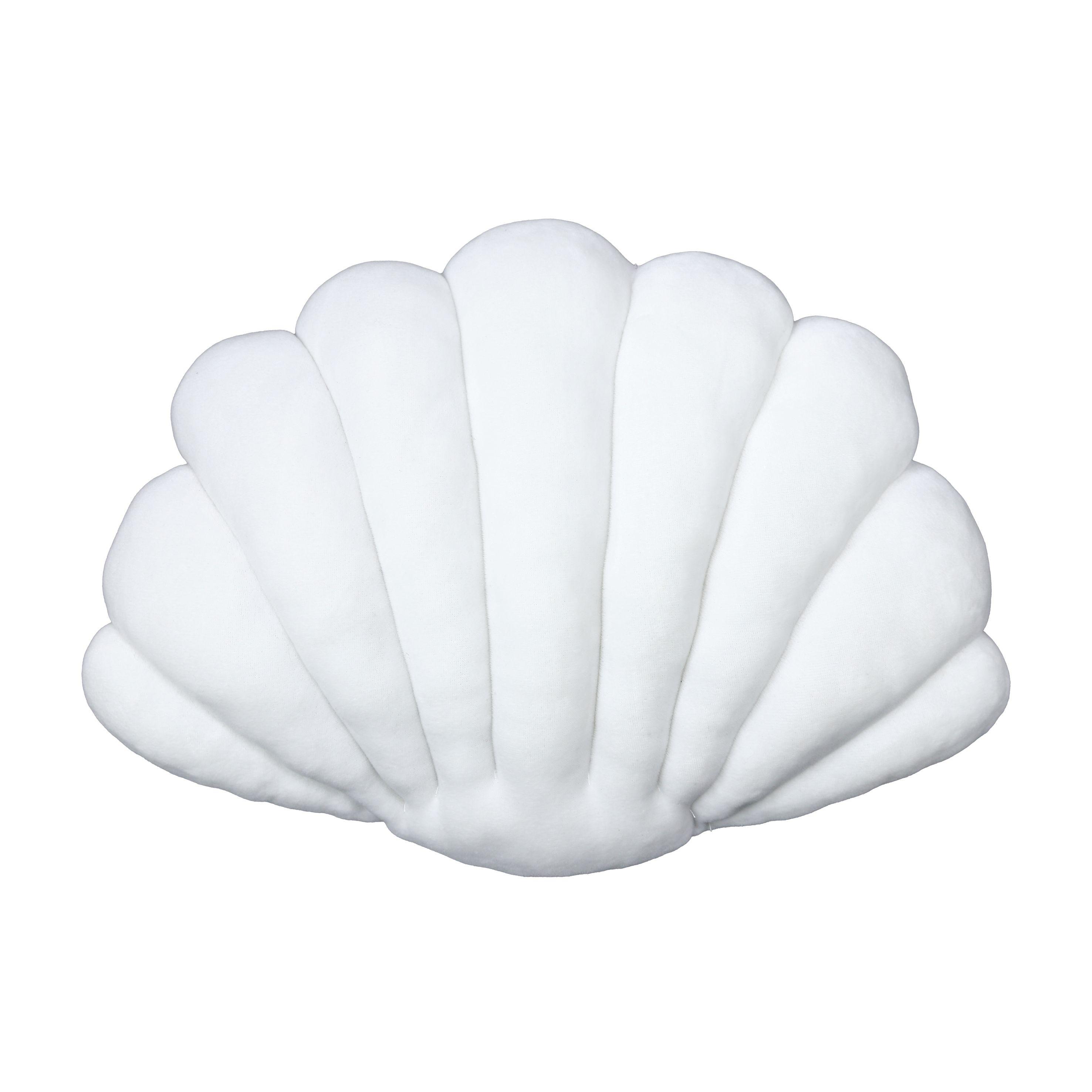 Díszpárna Seashell 30/40 - fehér, textil (30/40cm) - Mömax