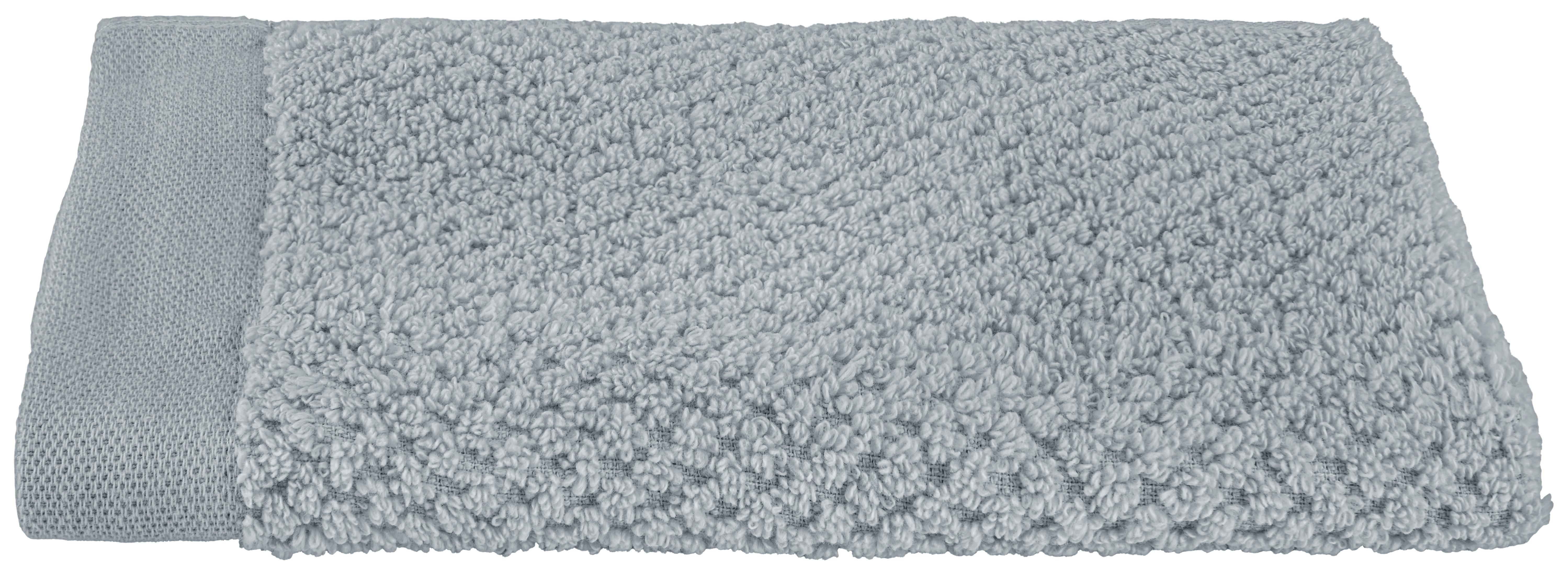 Gästetuch Luise in Blau ca. 30x50cm - Blau, KONVENTIONELL, Textil (30/50cm) - Modern Living