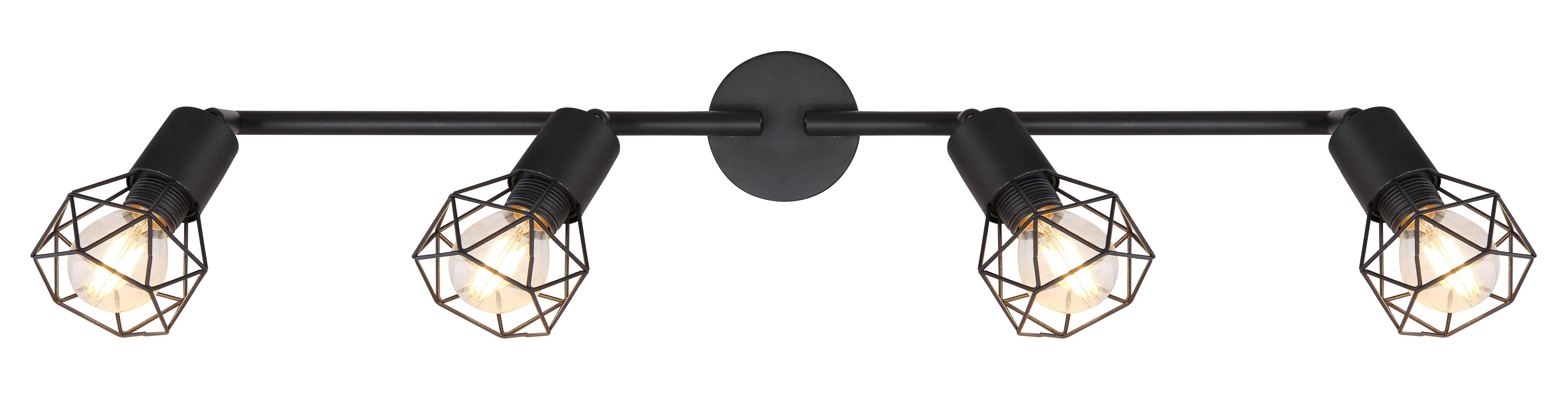 Strahler Xara max. 40 Watt - Schwarz, Metall (60/8/19,5cm) - Modern Living