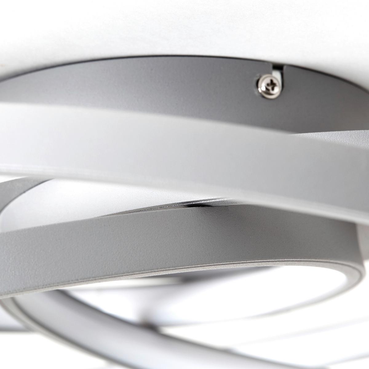 LAMPA SUFITOWA LED G96894/22 LABYRINTH LED 40,4W - szary, Konventionell, metal/szkło (40/13cm)