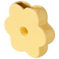 Vase Doris I Hellgelb - Hellgelb, Basics, Keramik (13,5/12/3,5cm) - Mömax