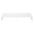 TV-Aufsatz Weiß - Weiß, Holz (99/14/34cm) - Mömax modern living TV-Aufsatz Weiß - Weiß, Holz (99/14/34cm) - Mömax modern living